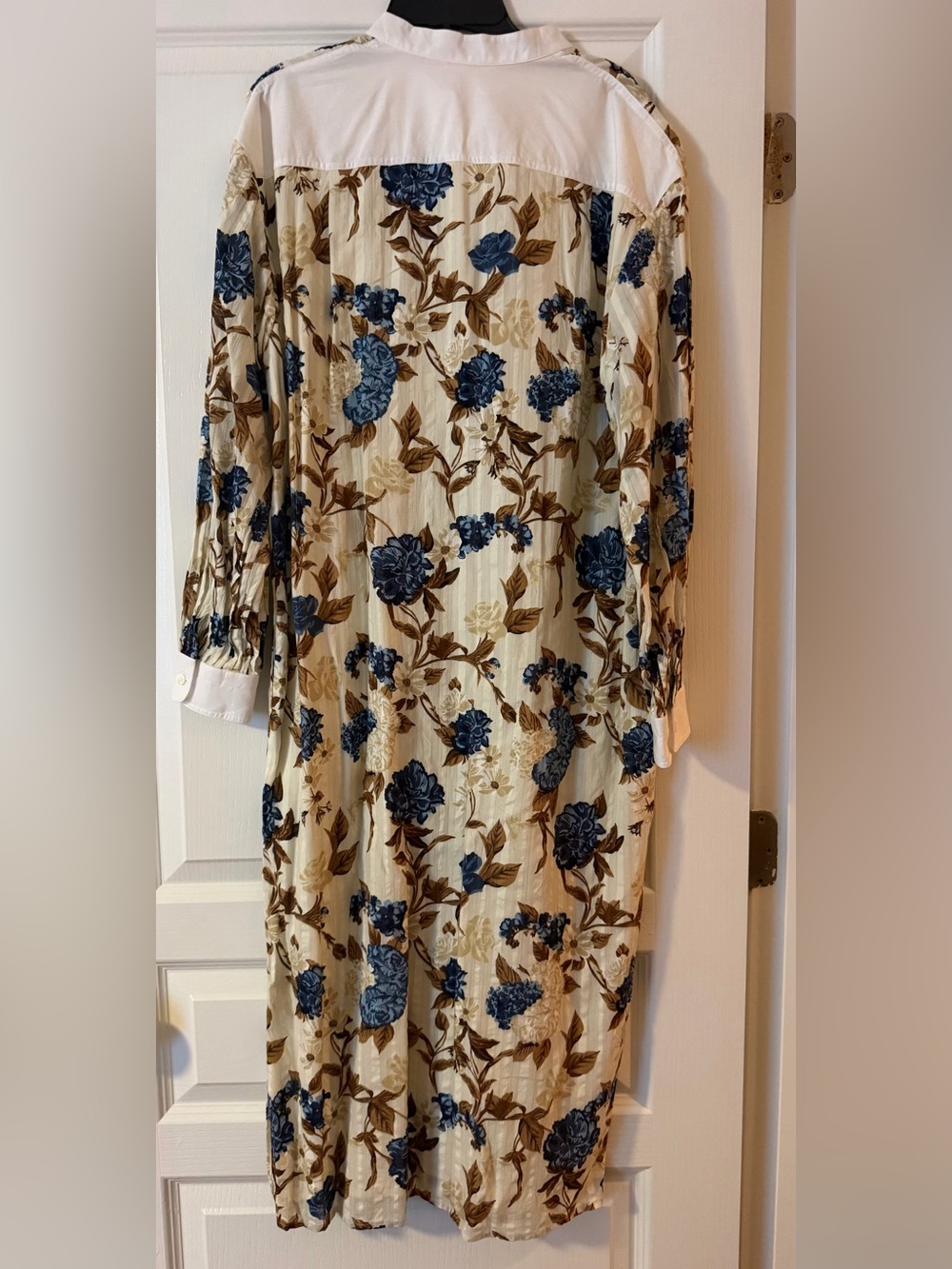 Tory Burch Floral Tunic Dress Size M - Picture 7 of 9